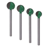 Max 6mm Shank Woodworking Ball Cutter Router Bits Root Carving Blades Extension