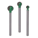 Max 3mm Shank Woodworking Ball Cutter Router Bits Root Carving Blades