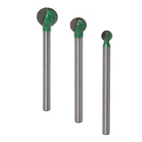 Max 3mm Shank Woodworking Ball Cutter Router Bits Root Carving Blades