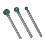 Max 3mm Shank Woodworking Ball Cutter Router Bits Root Carving Blades