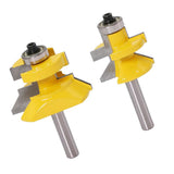 Max Matched Tongue &Groove V Notch Router Bits Woodworking Cutter