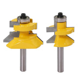 Max Matched Tongue &Groove V Notch Router Bits Woodworking Cutter