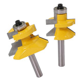 Max Matched Tongue &Groove V Notch Router Bits Woodworking Cutter