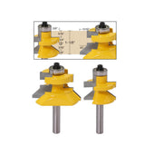 Max Matched Tongue &Groove V Notch Router Bits Woodworking Cutter