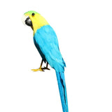 Max Artificial Bird Feather Foam Simulation Parrot Home Garden Decor A