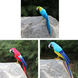 Max Artificial Bird Feather Foam Simulation Parrot Home Garden Decor A