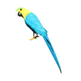 Max Artificial Bird Feather Foam Simulation Parrot Home Garden Decor A