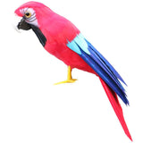 Max Artificial Bird Feather Foam Simulation Parrot Home Garden Decor B