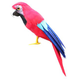 Max Artificial Bird Feather Foam Simulation Parrot Home Garden Decor B