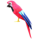 Max Artificial Bird Feather Foam Simulation Parrot Home Garden Decor B