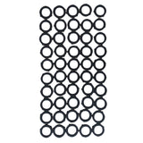 Max 50pcs Rubber Garden Water Hose Washer Sprinkler Nozzle Standard Replacements