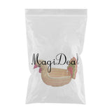 Max Little Turkey Shape Rattan Bread Fruit Basket Home Snacks Candy Plate