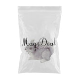 Max Resin Waving Squirrel Figurine Statue Outdoor Lawn Yard Decor Dance Gray