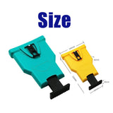 Max Portable Proprietary Chainsaw Saw Chain Teeth Sharpener Sharpening Tool  Blue