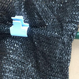 Max 10Pcs Pipe Clamps for Fixing Greenhouse Film Netting Blue