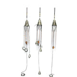 Max 70cm Antirust Metal Wind Chimes Garden Decoration Home Ornament  Style_A