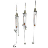 Max 70cm Antirust Metal Wind Chimes Garden Decoration Home Ornament  Style_A