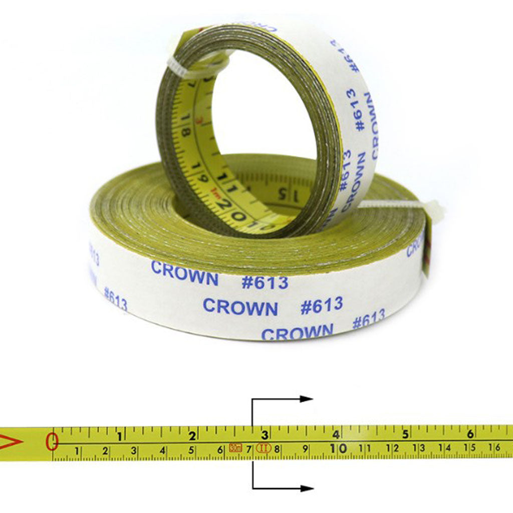 Maxbell Self Adhesive Measure Tape Metric Ruler Measure Tools Left to Right(0-200cm)