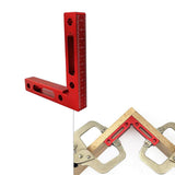 Max 90 Degree Positioning Squares Right Angle Clamps 12x12cm Woodworking Tool