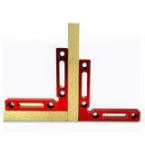 Max 90 Degree Positioning Squares Right Angle Clamps 12x12cm Woodworking Tool