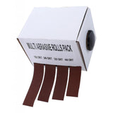 Max Multi Abrasive Rolls Pack 150, 240, 320, 400 Grit Sandpaper for Woodworkers