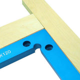Max Aluminum Alloy 90 Degree Positioning Square Right Angle Clamp Carpenter Tool