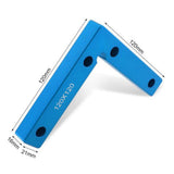 Max Aluminum Alloy 90 Degree Positioning Square Right Angle Clamp Carpenter Tool