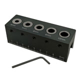 Max Aluminium Alloy Woodworking Round Pipe Locator Puncher DIY Carpentry Tools