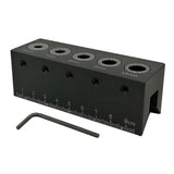 Max Aluminium Alloy Woodworking Round Pipe Locator Puncher DIY Carpentry Tools