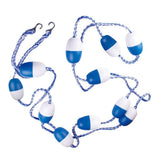 Max 16ft Swim Pool Safety Divider Rope&Float Line Kit with 2 Pre-Assembled Hook