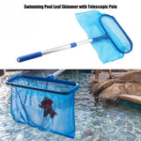 Max Swimming Pool Leaf Skimmer Net with Pole Fine Mesh Pool Cleaner Skimming Net