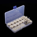 Max 110pcs Wool Grinding Head Wheel Rotary Grinding and Polishing Tool +12xShank