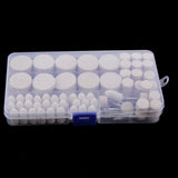 Max 110pcs Wool Grinding Head Wheel Rotary Grinding and Polishing Tool +12xShank