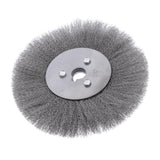 Max Stainless Steel Wire Abrasive Brush Wheel 5 Size 100x16mm (0.15mm wire dia.)