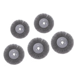 Max Stainless Steel Wire Abrasive Brush Wheel 5 Size 100x16mm (0.15mm wire dia.)