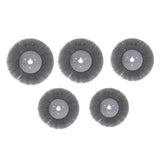 Max Stainless Steel Wire Abrasive Brush Wheel 5 Size 100x16mm (0.15mm wire dia.)