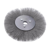 Max Stainless Steel Wire Abrasive Brush Wheel 5 Size 150x16mm (0.15mm wire dia.)