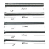 Max Set of 5 Spring Steel Tubing Bender Kit 1/4" 5/16" 3/8" 1/2" 5/8"