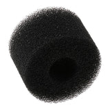 Max Aquarium Sponge Filter Cover Protector Sleeve Pool Cleaner Black 108x73mm