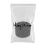 Max Aquarium Sponge Filter Cover Protector Sleeve Pool Cleaner Black 108x73mm