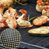 Max Maxb BBQ Grill Pad Mat Non-stick Mesh Net Outdoor Barbecue Grilling Baking Mat M