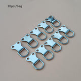 Maxbell 10pcs Heavy Duty D Ring Picture Hangers Double Hole Photo Frame Hanging Hook