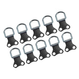 Maxbell 10pcs Heavy Duty D Ring Picture Hangers Double Hole Photo Frame Hanging Hook