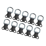 Maxbell 10pcs Heavy Duty D Ring Picture Hangers Double Hole Photo Frame Hanging Hook