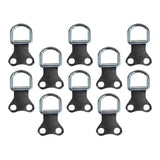 Maxbell 10pcs Heavy Duty D Ring Picture Hangers Double Hole Photo Frame Hanging Hook