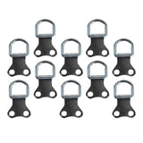 Maxbell 10pcs Heavy Duty D Ring Picture Hangers Double Hole Photo Frame Hanging Hook
