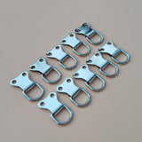 Maxbell 10pcs Heavy Duty D Ring Picture Hangers Double Hole Photo Frame Hanging Hook