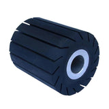 Max Rubber Drawing Wheel Burnishing Drum Metal Polishing Tools Round Hole 25mm