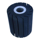 Max Rubber Drawing Wheel Burnishing Drum Metal Polishing Tools Round Hole 25mm