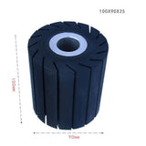 Max Rubber Drawing Wheel Burnishing Drum Metal Polishing Tools Round Hole 25mm